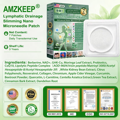 80% OFF | AMZKEEP® Daily Slimming Patch | 7-Day Visible Support