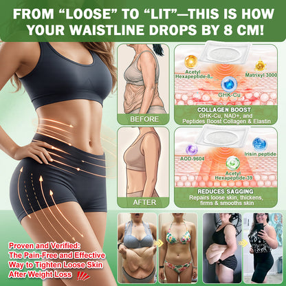 AMZKEEP® Slimming Patch | Daily · 7-Day Visible Results | Berberine + Moringa ✅ Body & Metabolism Support