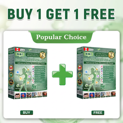 AMZKEEP® Slimming Patch | Daily · 7-Day Visible Results | Berberine + Moringa ✅ Body & Metabolism Support